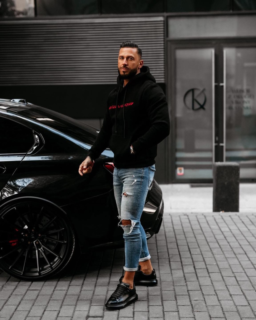 bluza męska SPRINT czarna