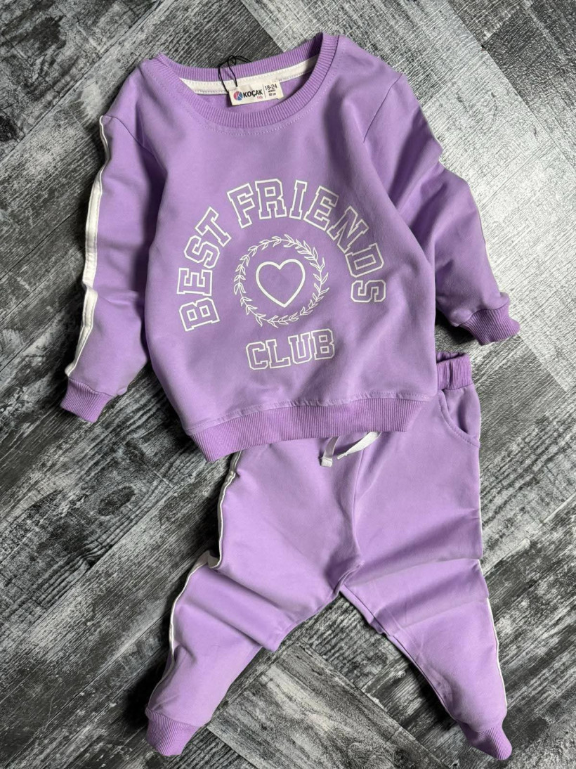 Komplet Best Friends fiolet