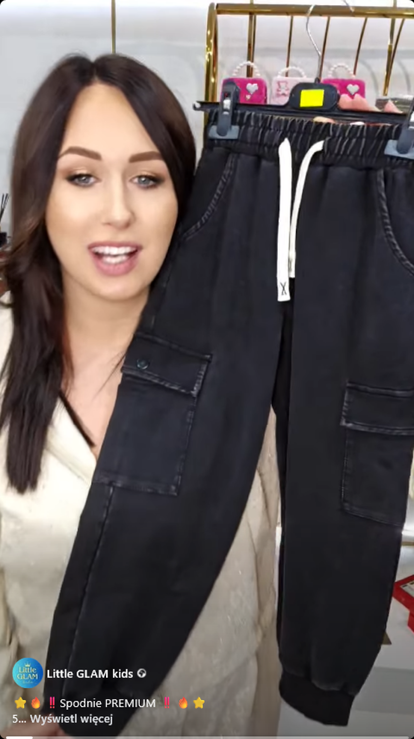 Spodnie BOJÓWKI  KL-1030A- CZARNY 