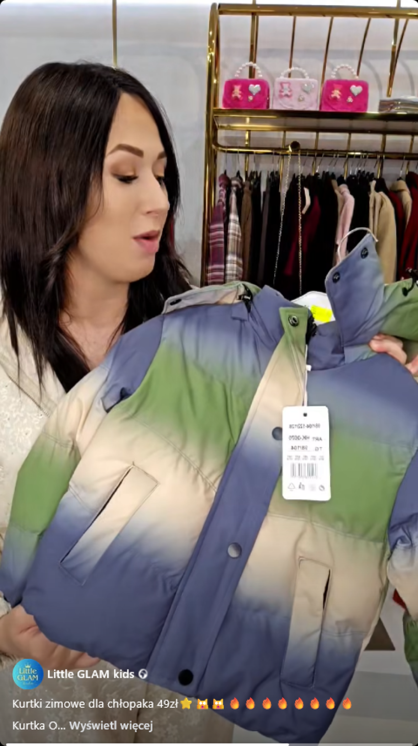 Kurtka OMBRE  HK-0070- GRAFIT/ZIELONY