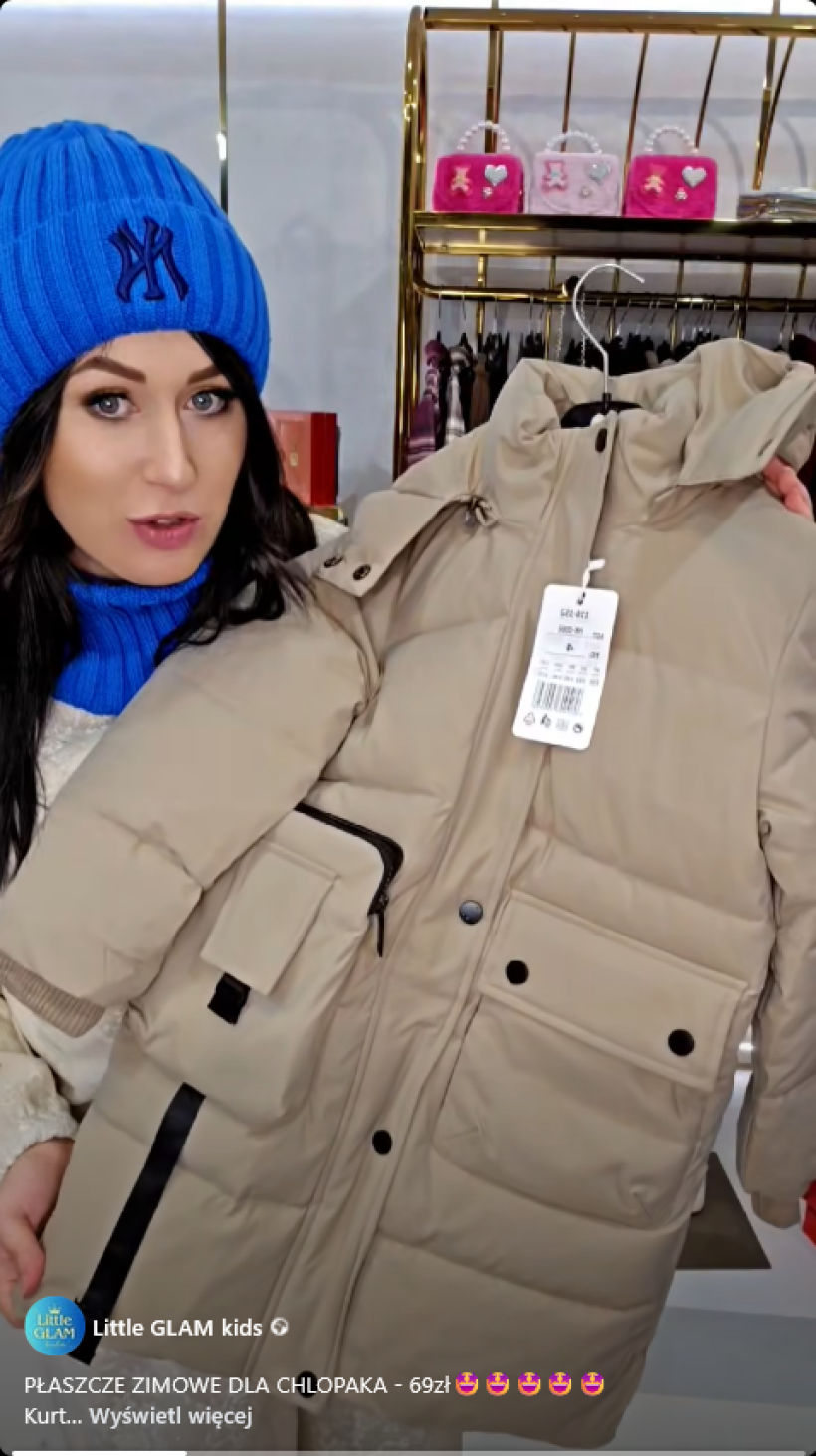 Kurtka HK-0066- BEŻ