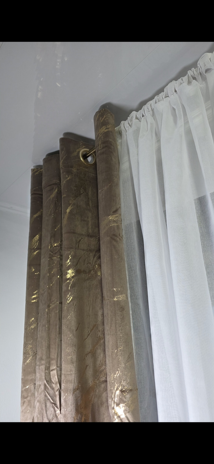 Welur marmurek bez ze złotem 140x250cm 