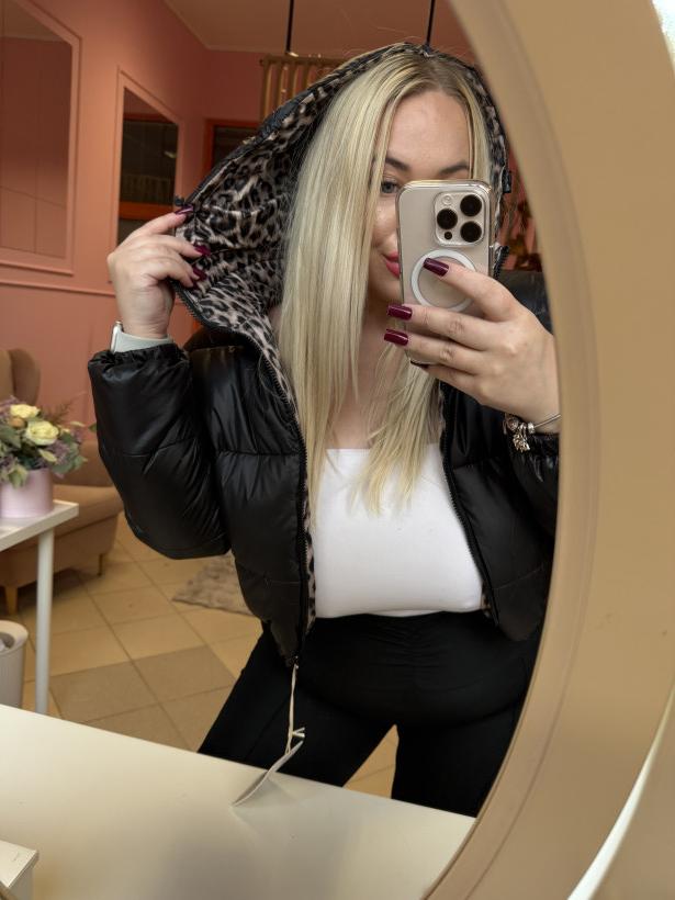 Kurtka puchowa dwustronna