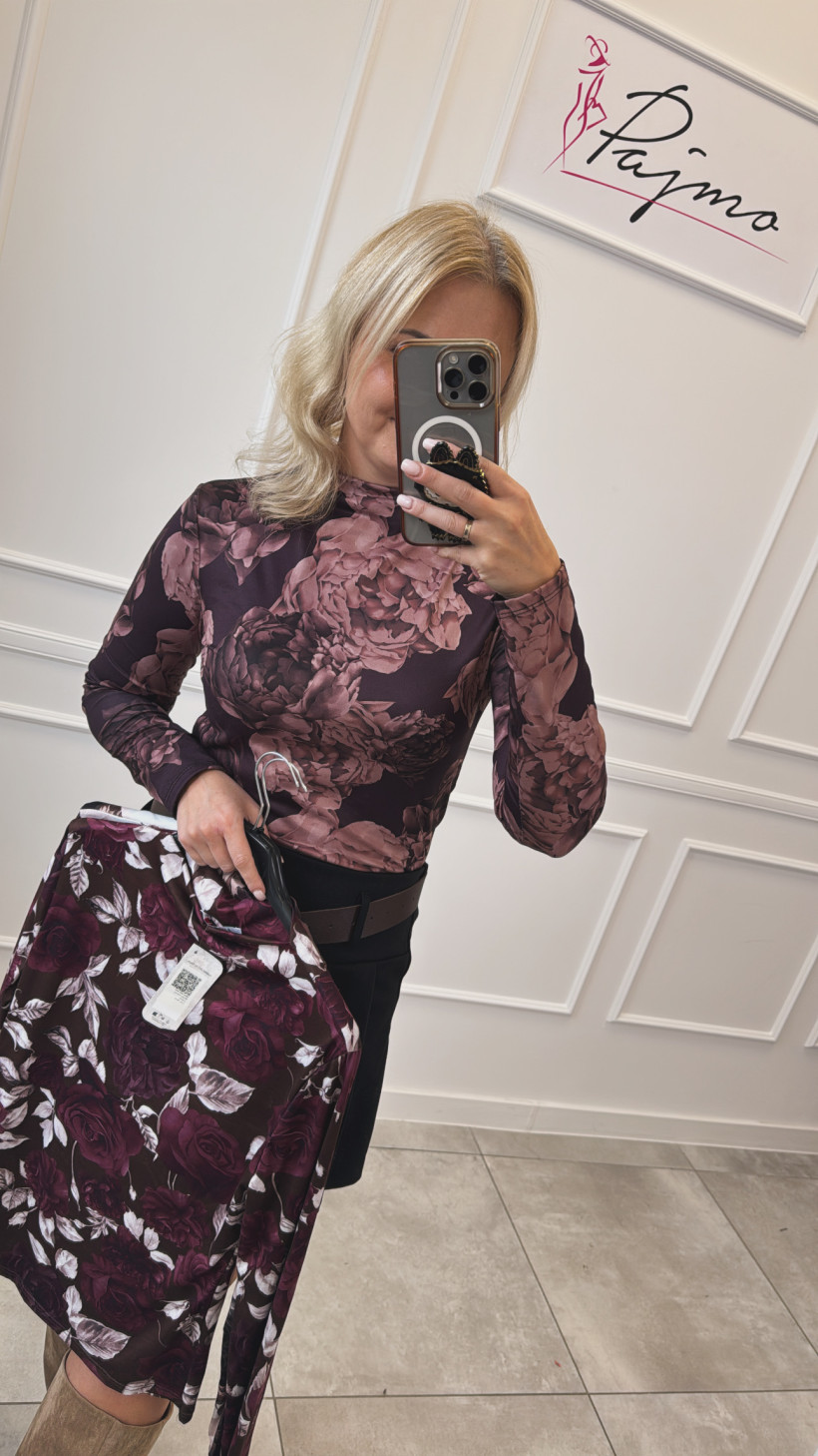 Bluzka kwiaty 13655