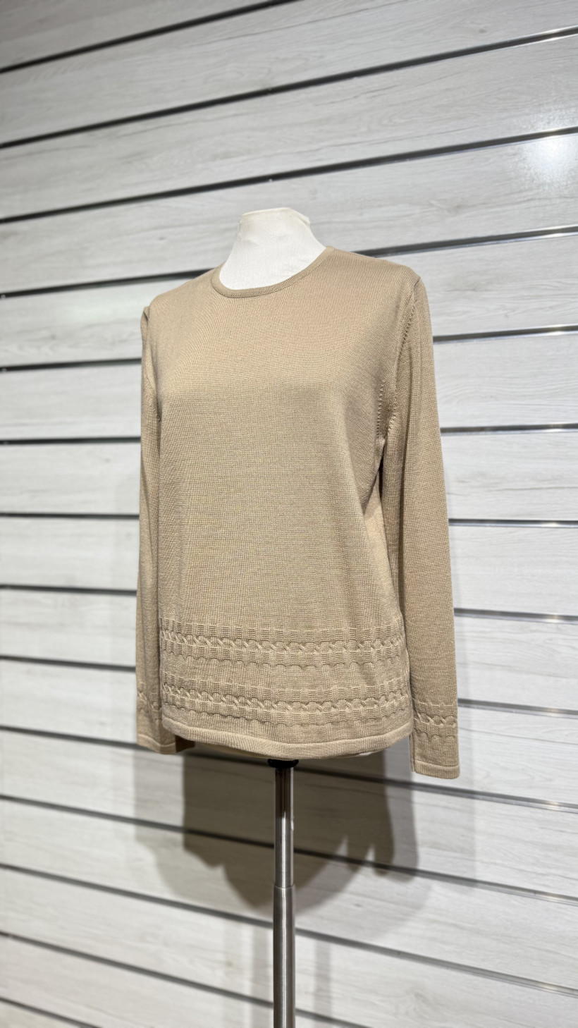 TUNICA MALHA BARRA TRANÇADA 