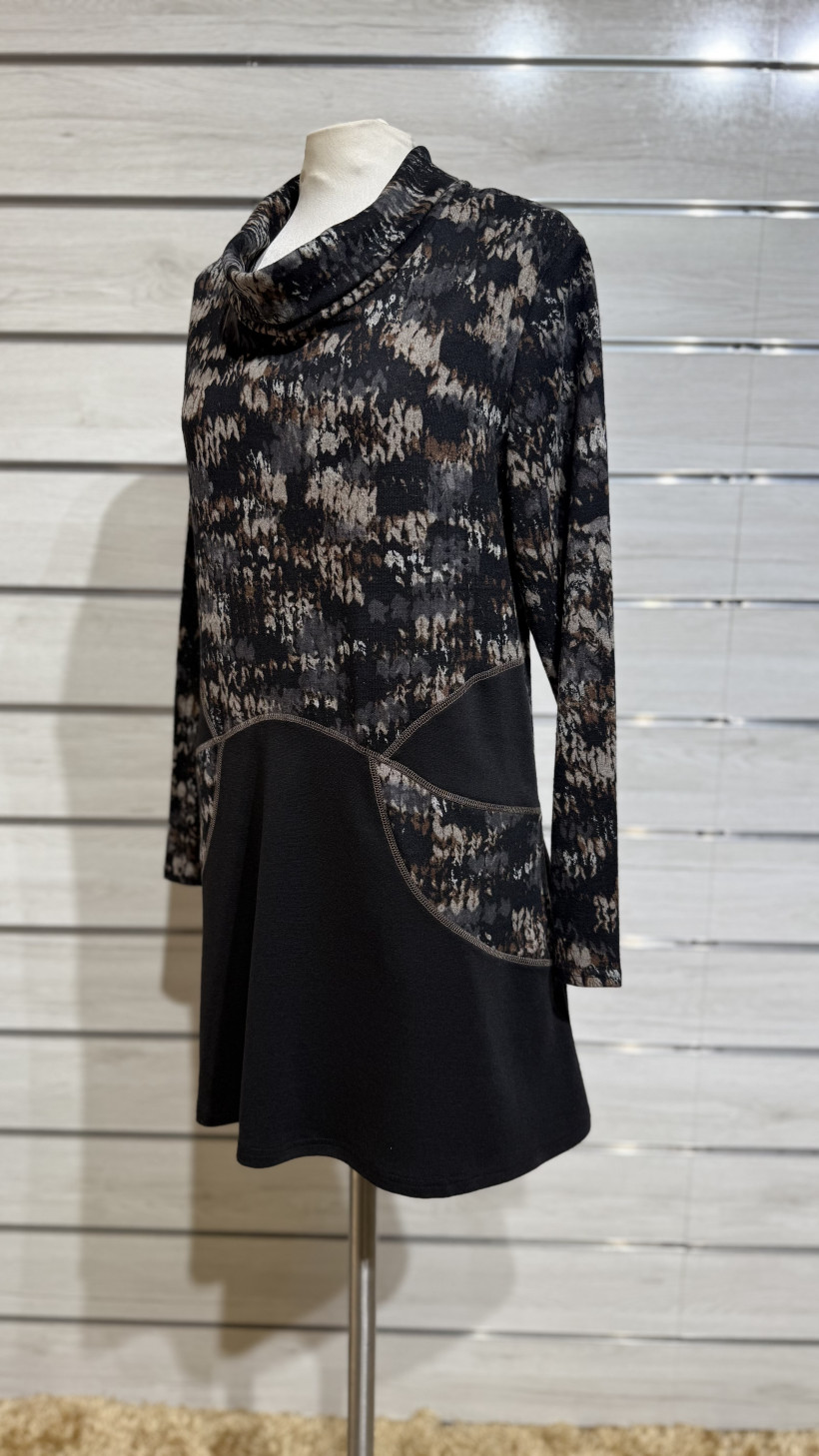 TUNICA LONGA ESTAMPA ABSTRATA