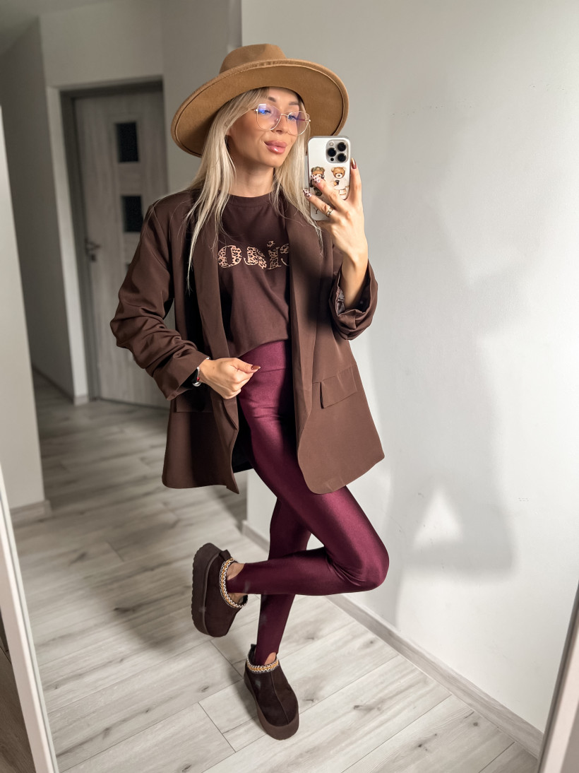 Leginsy lycra narciarki 25624