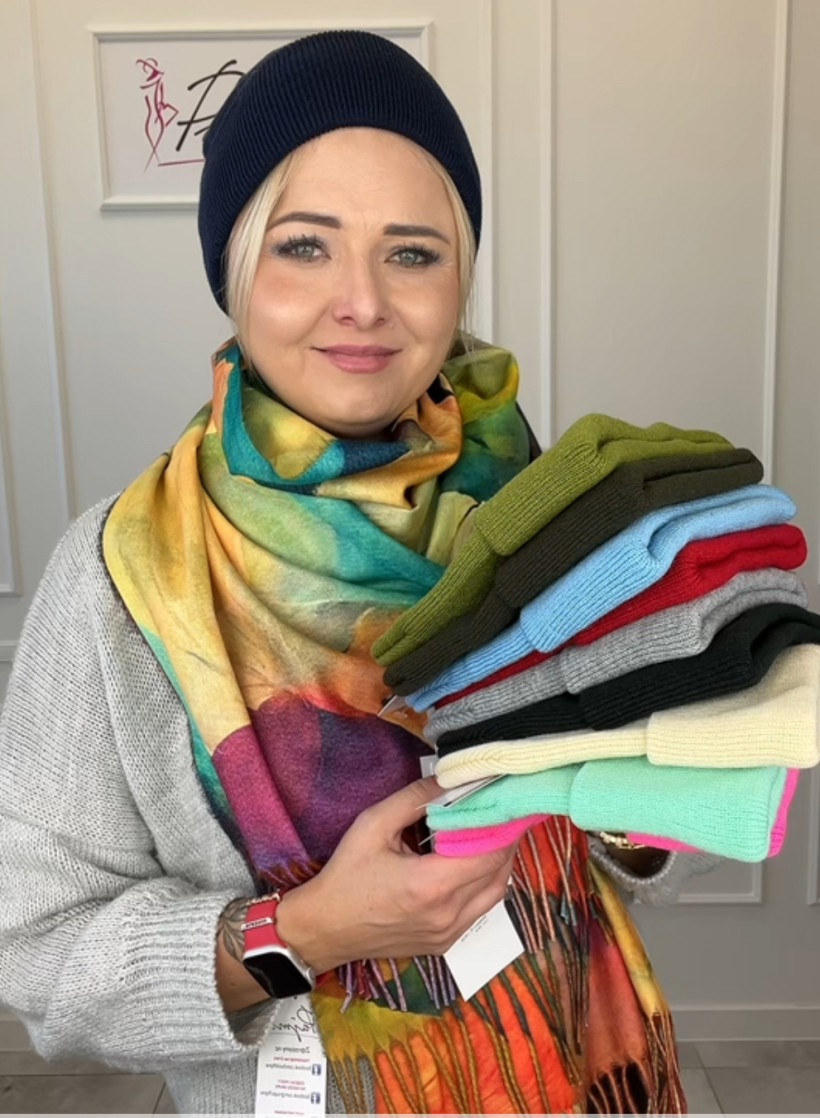 Czapka klasyk wywijana PL 13619