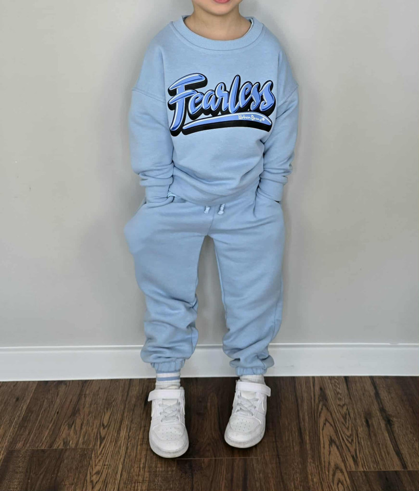 Dres dziecięcy błękitny Urban Brand Fearless – komfort i styl