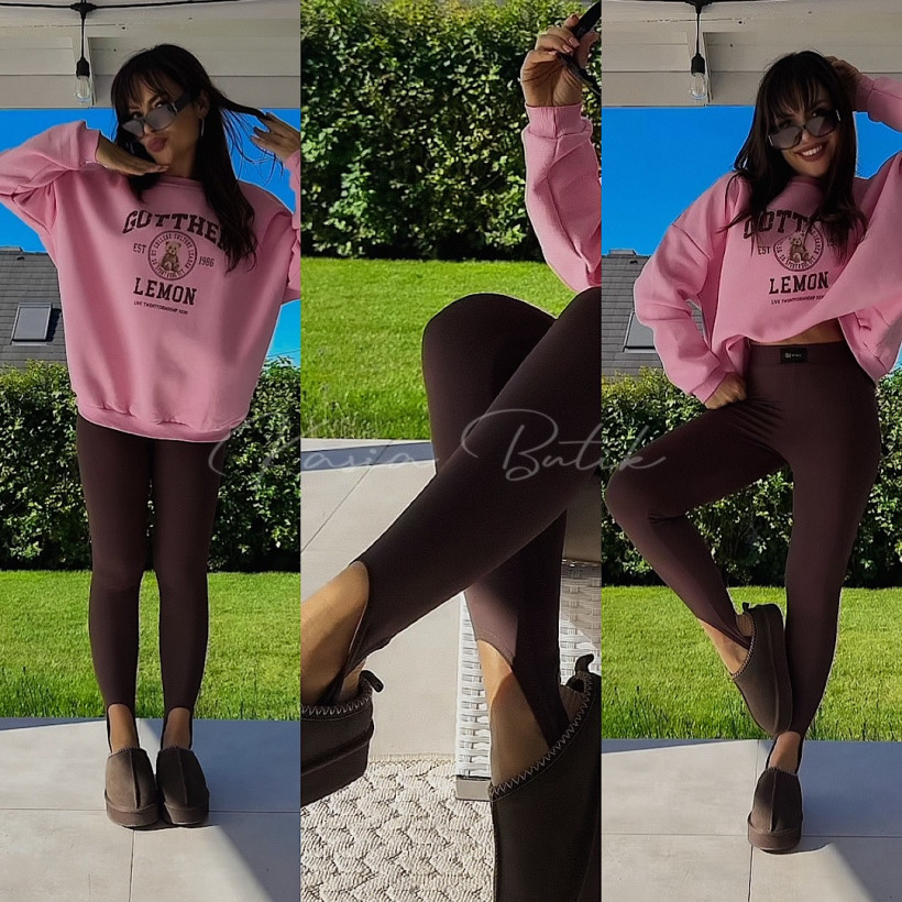 Legginsy Modelujące Bye Bye Cellulit By Mia Narciarki Czekoladowe