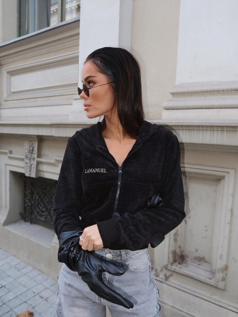 Bluza Lamanuel czarna