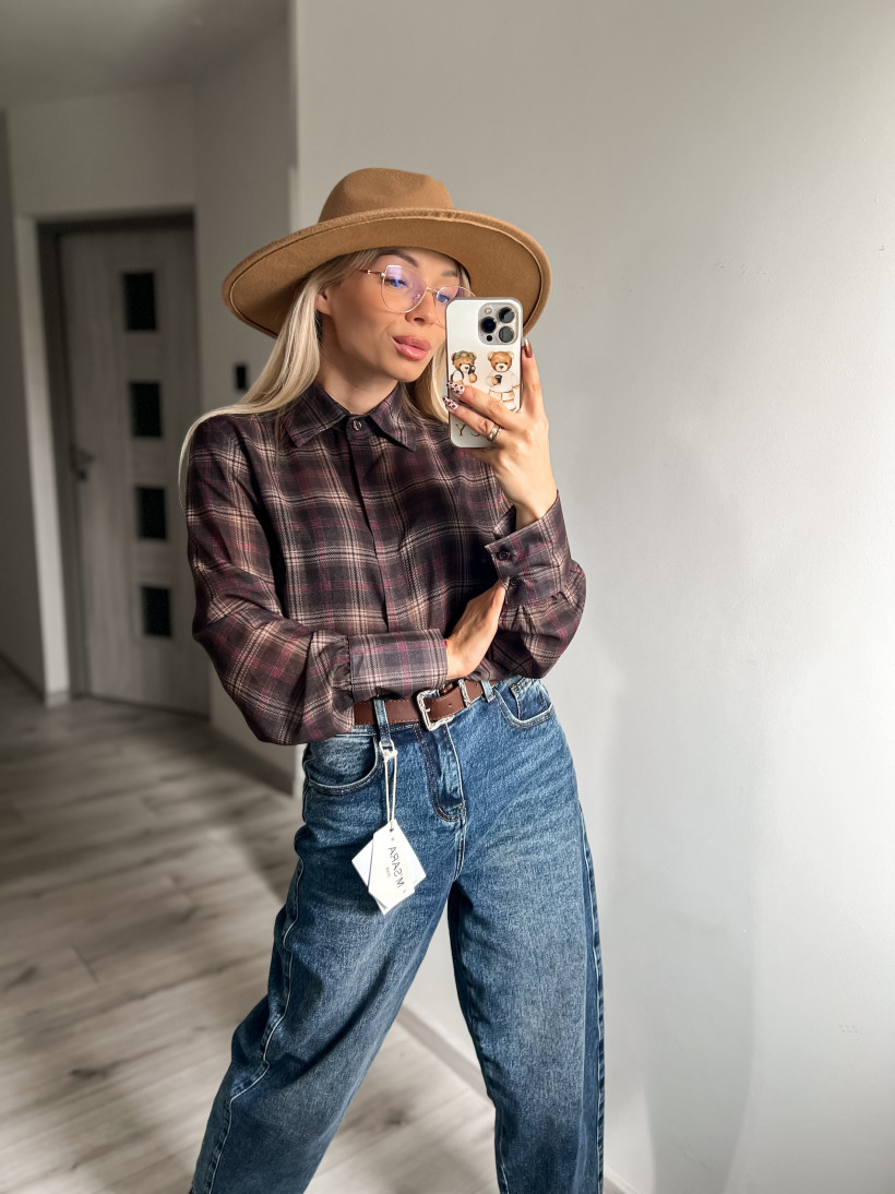 Koszula mgiełka połysk