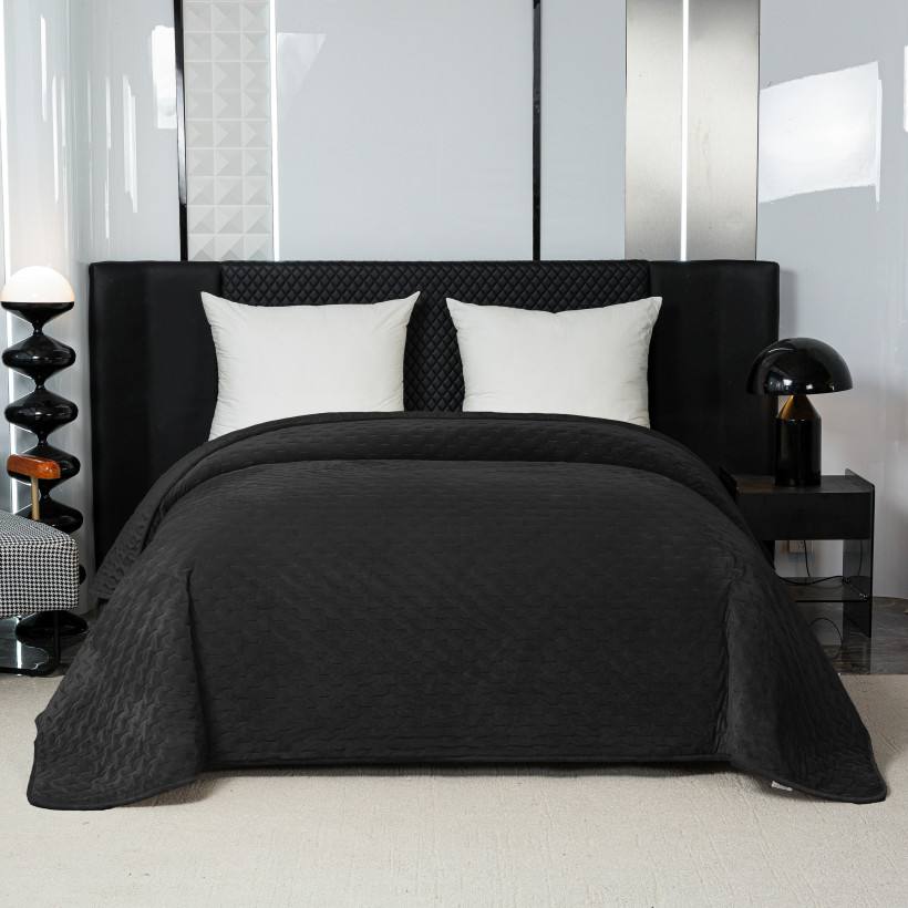Narzuta welurowa Velvet 200×220 cm – elegancja i komfort w jednym || mix kolorów