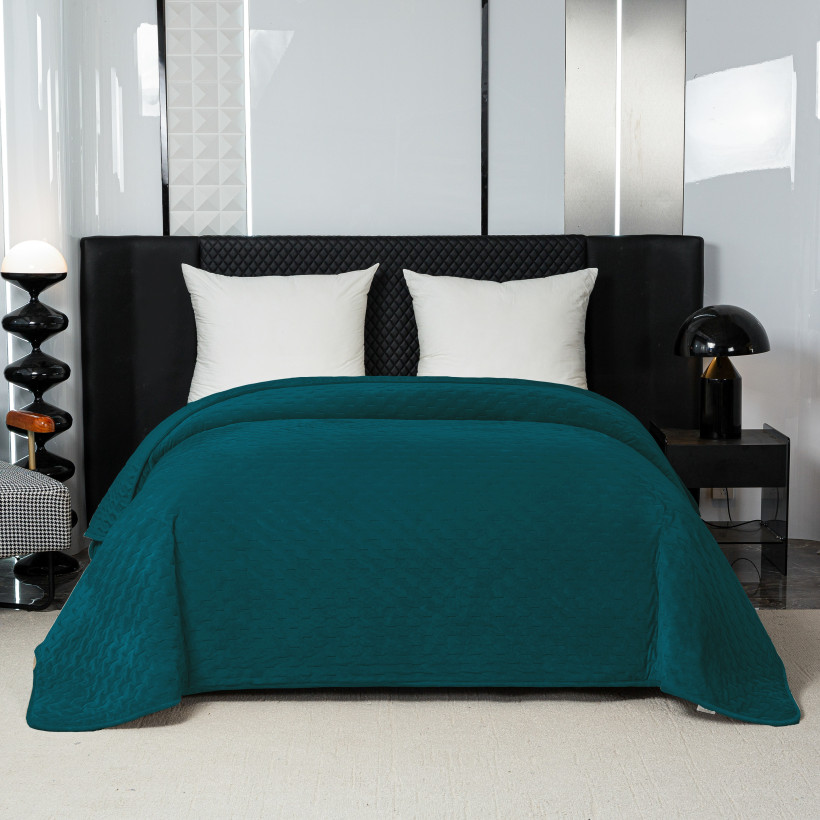 Narzuta welurowa Velvet 220×240 cm – elegancja i komfort w jednym || mix kolorów