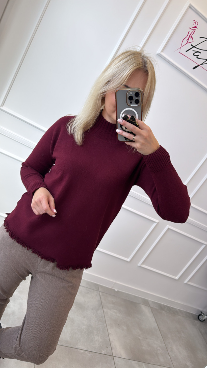 Sweter strzępiony 13672