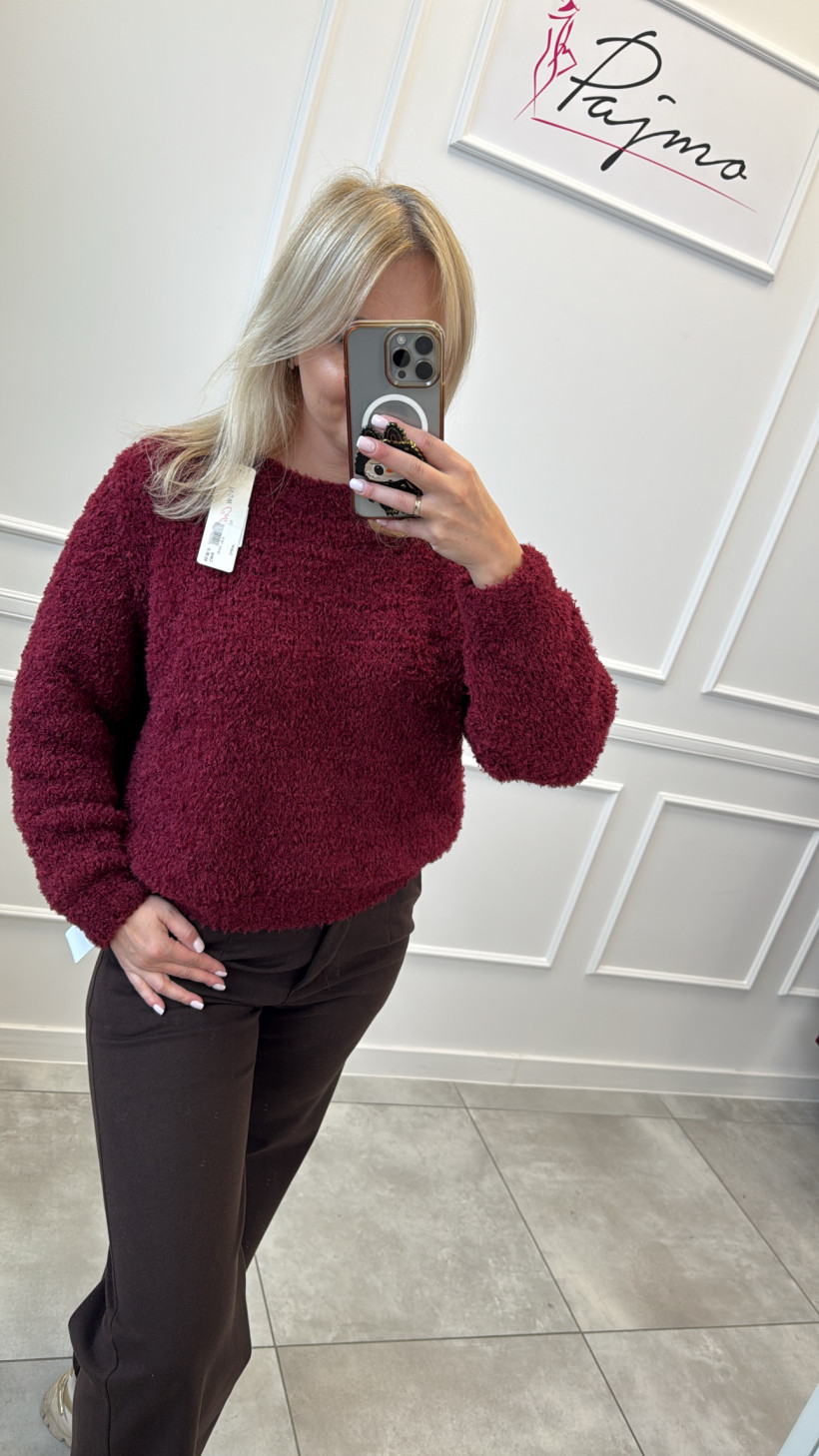 Ciepły sweter moher 13679