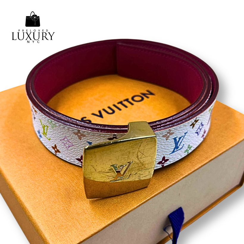 LOUIS VUITTON Saint-Euil LV Cut Monogram Multicolore Bron