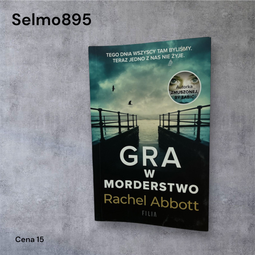 895.Książka Gra w Morderstwo