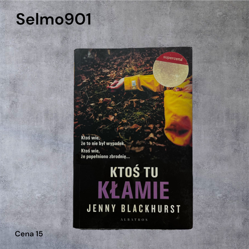 901.Książka Ktoś tu Kłamie