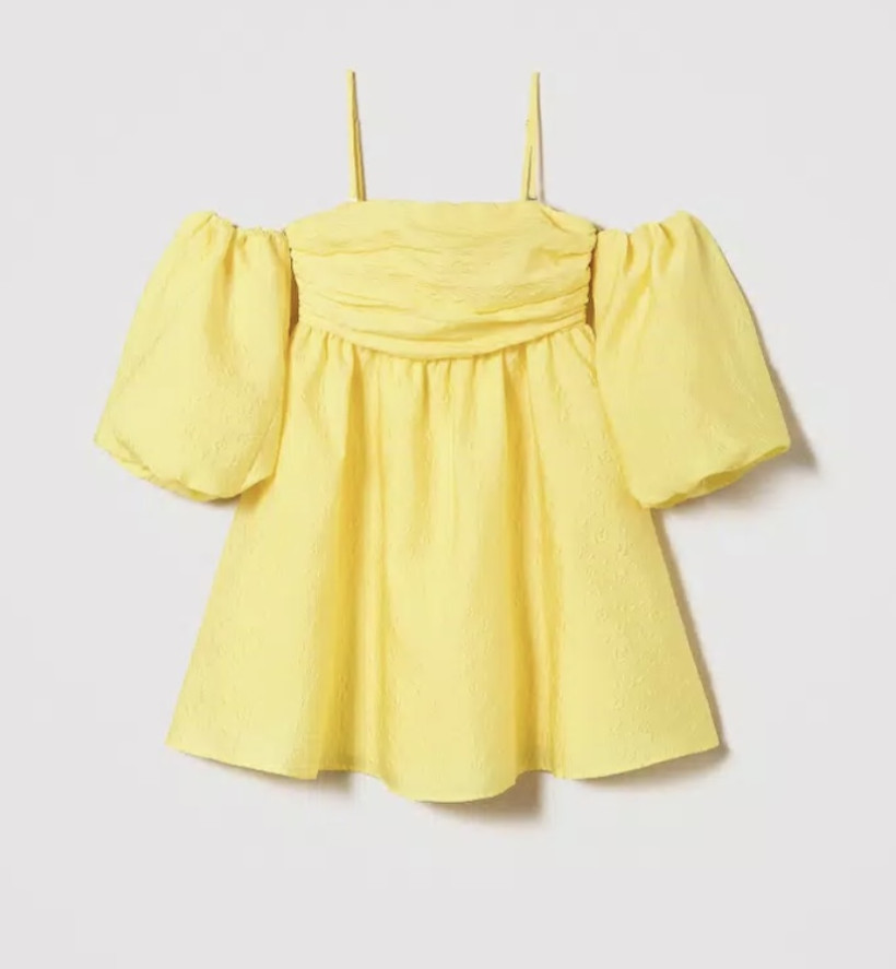 Sukienka Twinset żółta L