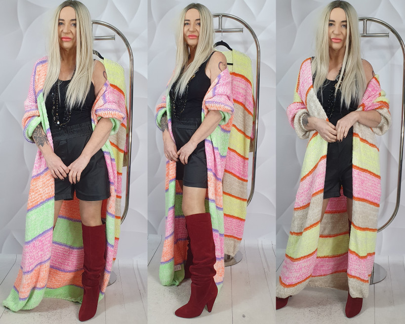 KARDIGAN / PŁASZCZYK LUISA 20858 Rb24