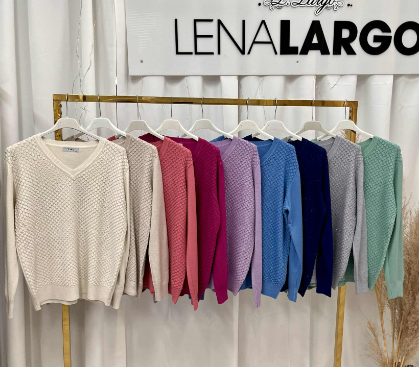 Sweter Minora dekolt V