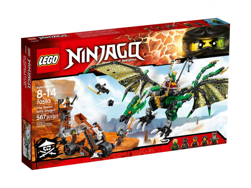 LEGO 70593 Ninjago - Zielony Smok NRG