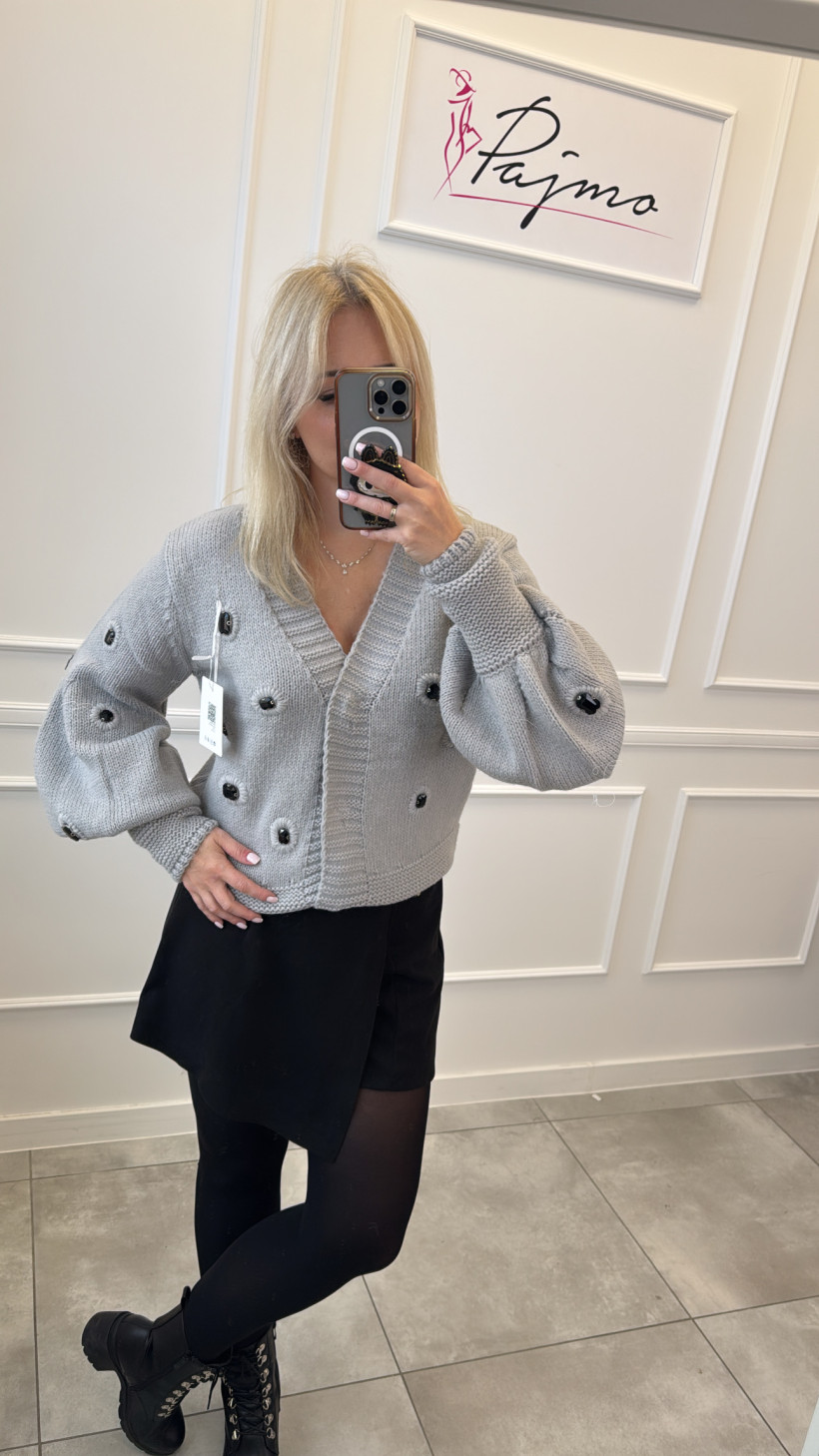 Sweter diamenty 13708