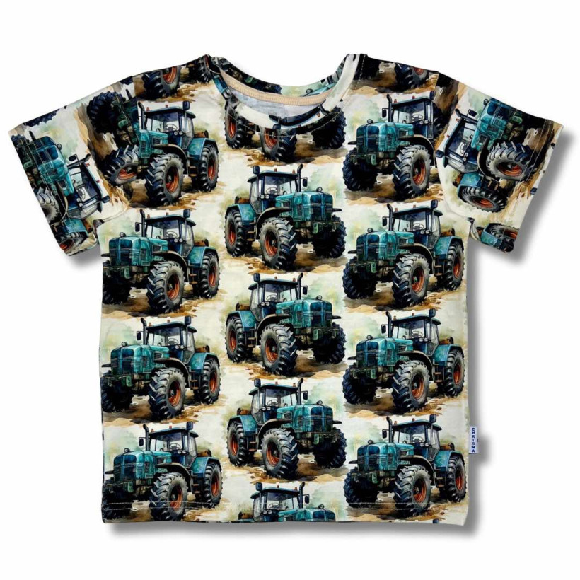 Koszulka dziecięca Chrisma traktor na co dzień Bluzka chłopięca