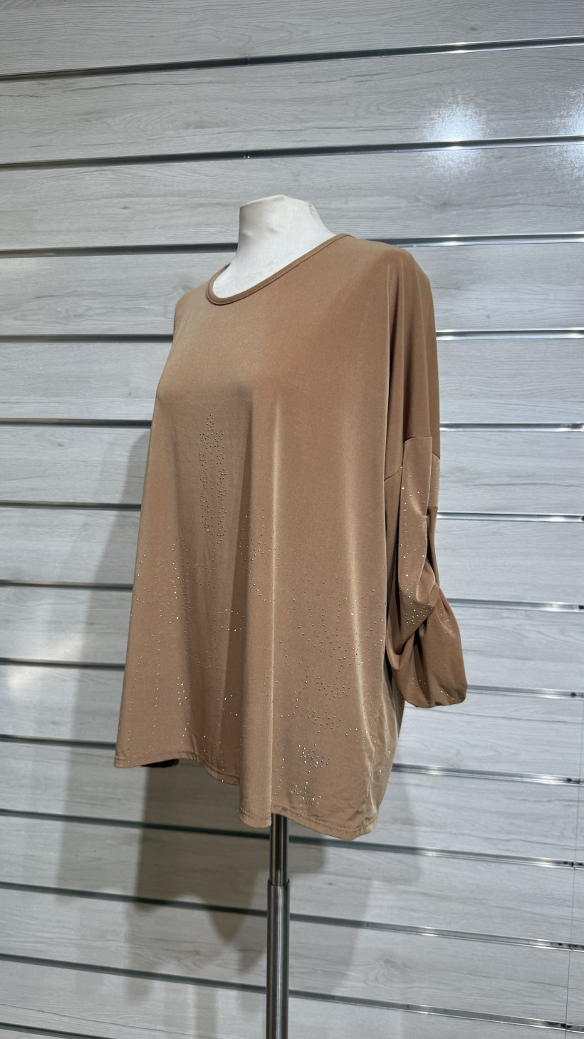 TUNICA BORDADO BRILHANTE