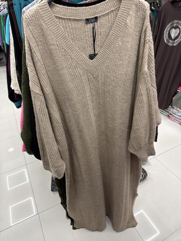 sukienka sweterkowa long 