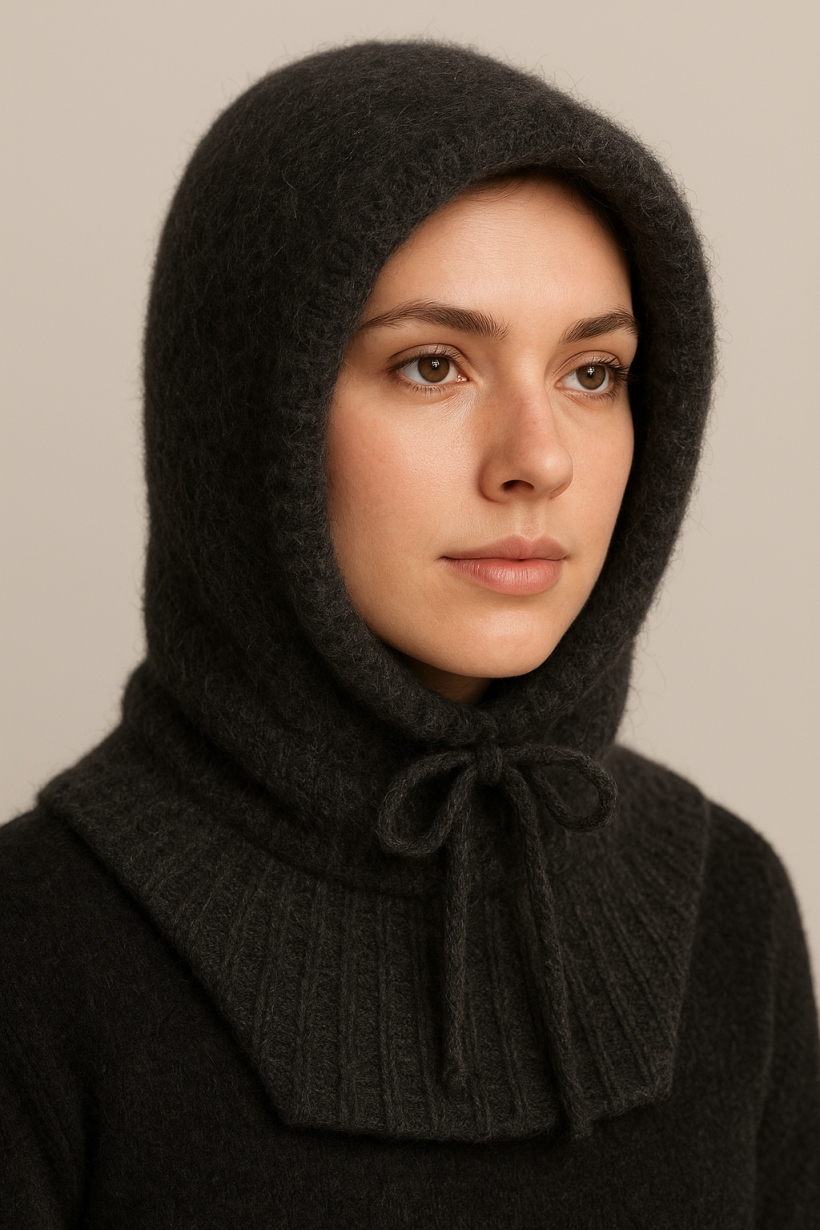 Balaclava ciemny szara- 1690
