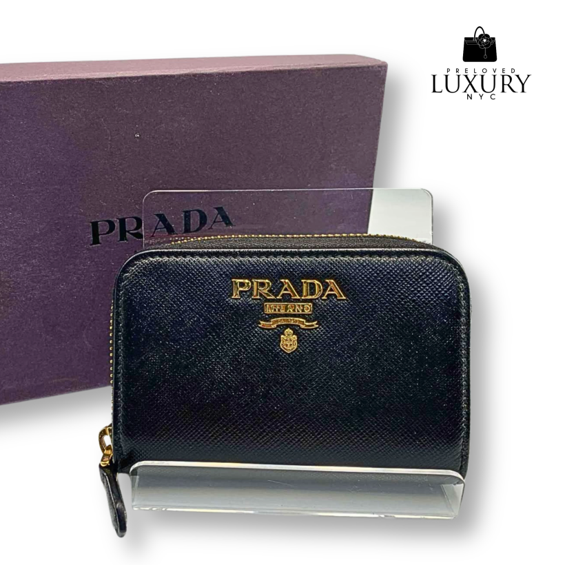 PRADA Small Zippy/Card Wallet