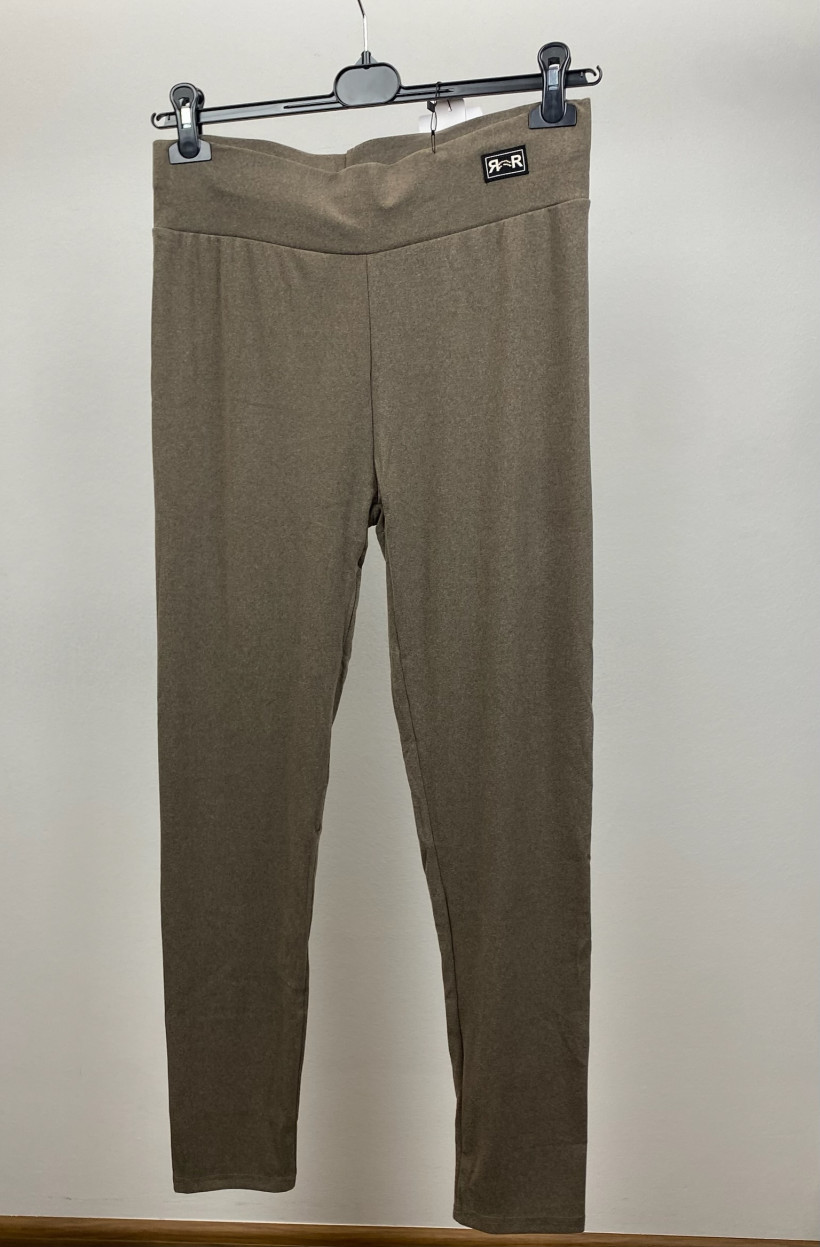 Leginsy z szerokim pasem - tyk - rozm. 4xl / 5 xl - 7404 - fango