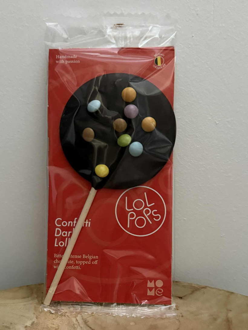 sucette chocolat noir 