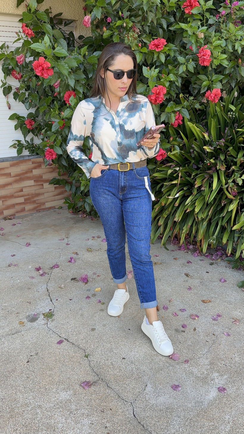 CAMISOLA POLO PADRÃO TIE DYE