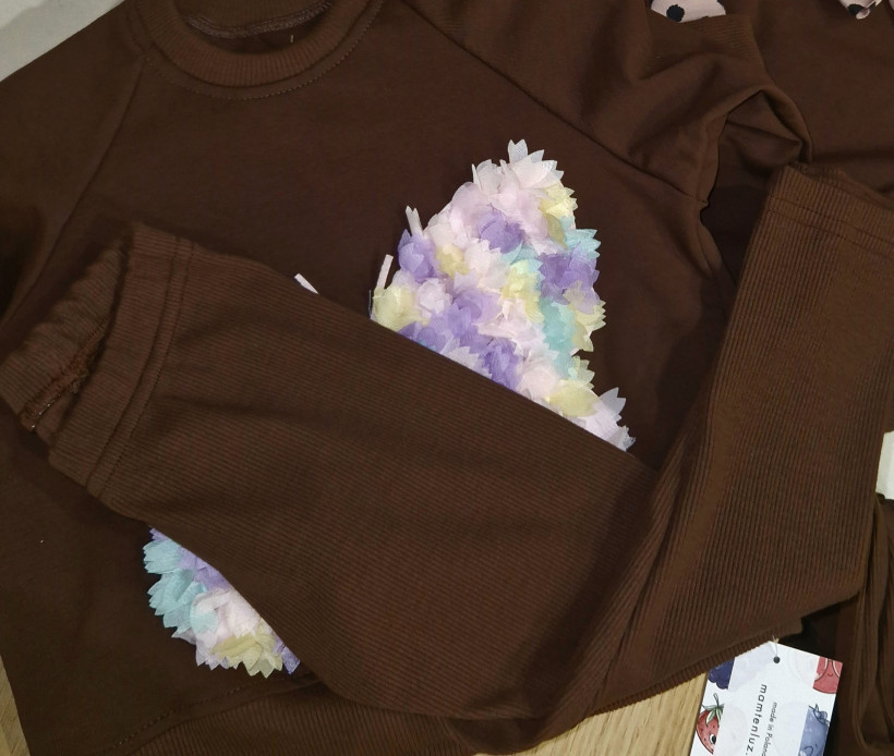 LEGINSY CZEKOLADOWE PRĄŻEK MAM TEN LUZ