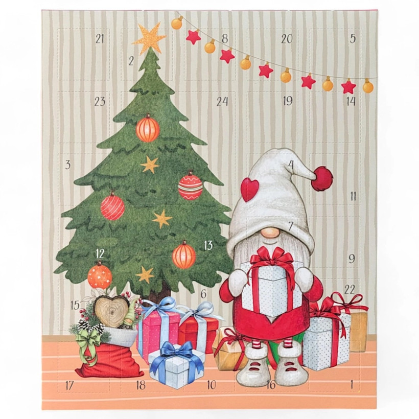 kalendarz adwentowy do uzupełnienia