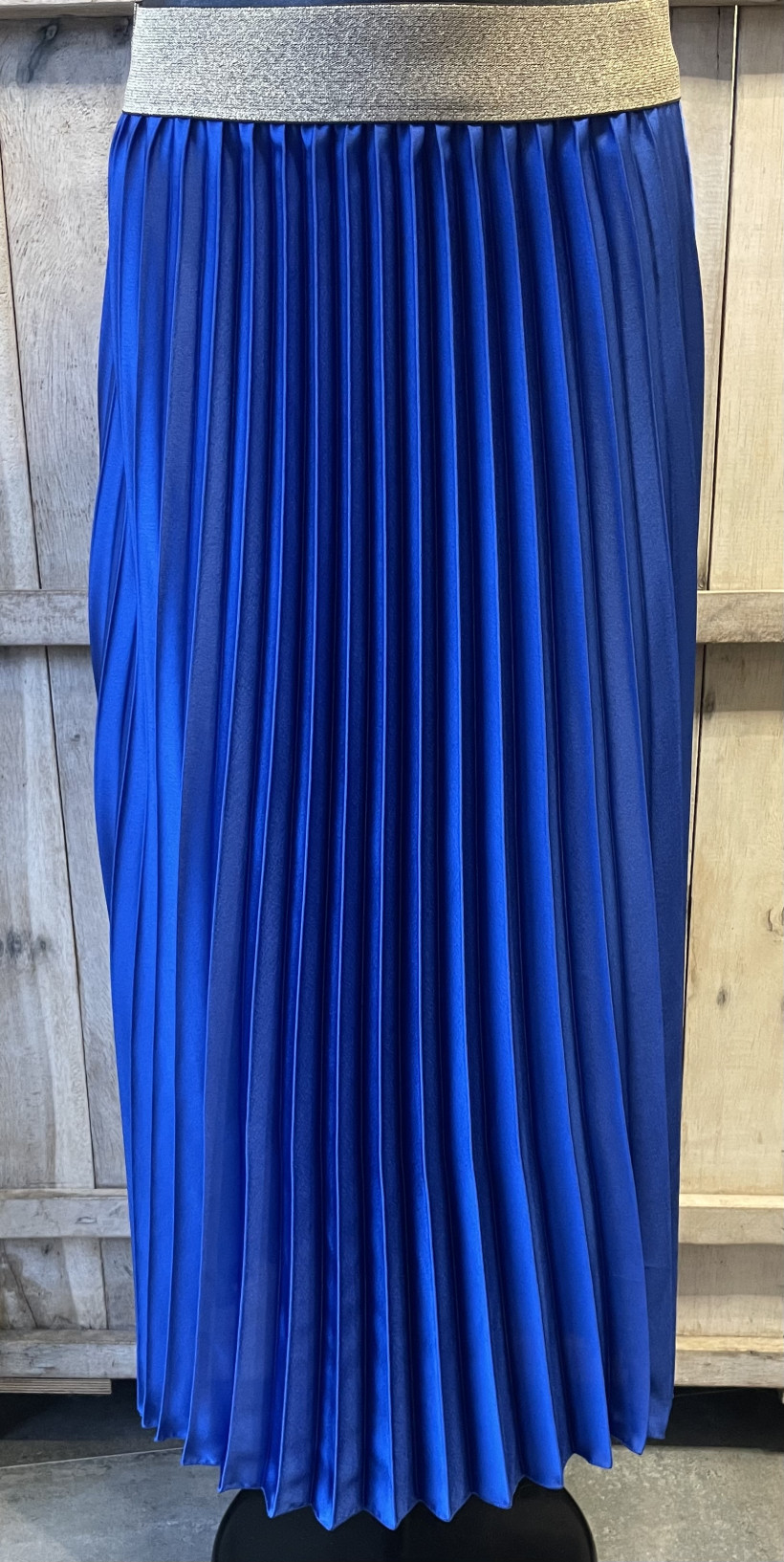 Jupe longue plissée