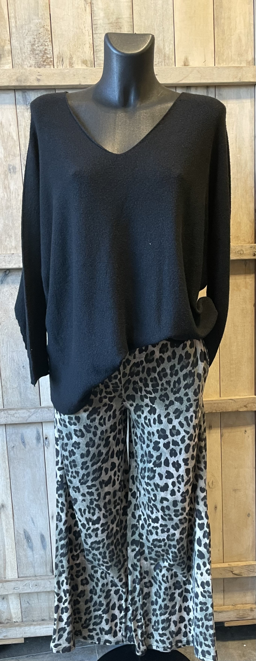 Pantalon léopard du 36 au 48