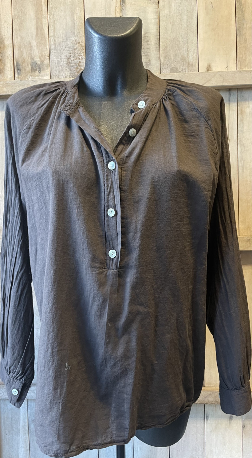 blouse boutonnée basique du 36 au 46/48