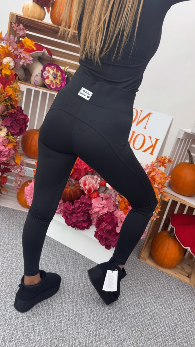 Leginsy Me&Jan modelujące czarne