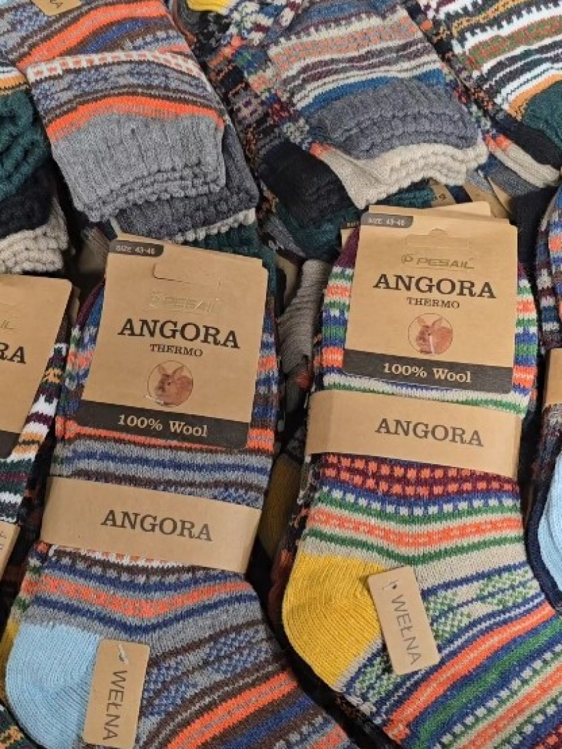Skarpetki 4-pak ANGORA KOLOR TERMO