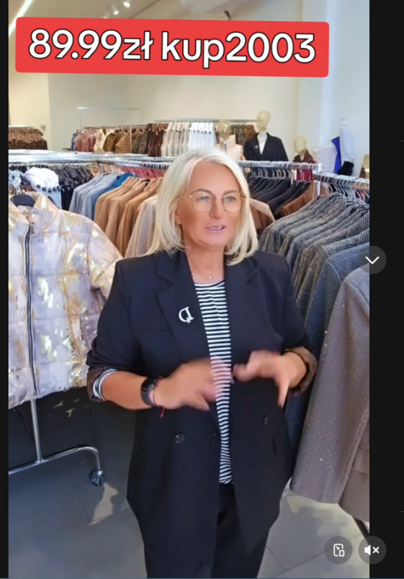 ŻAKIET OVERSIZE BROSZKA