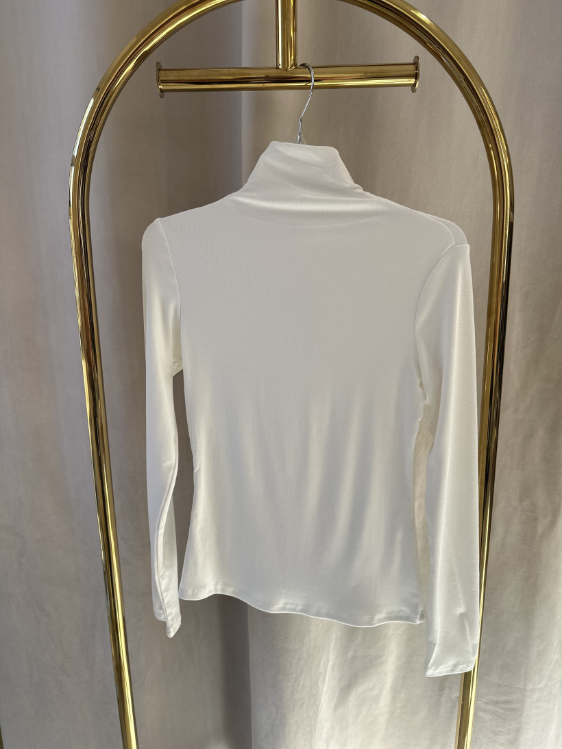 BY SWAN BASIC GOLFIK DŁUGI RĘKAW ŚMIETANA