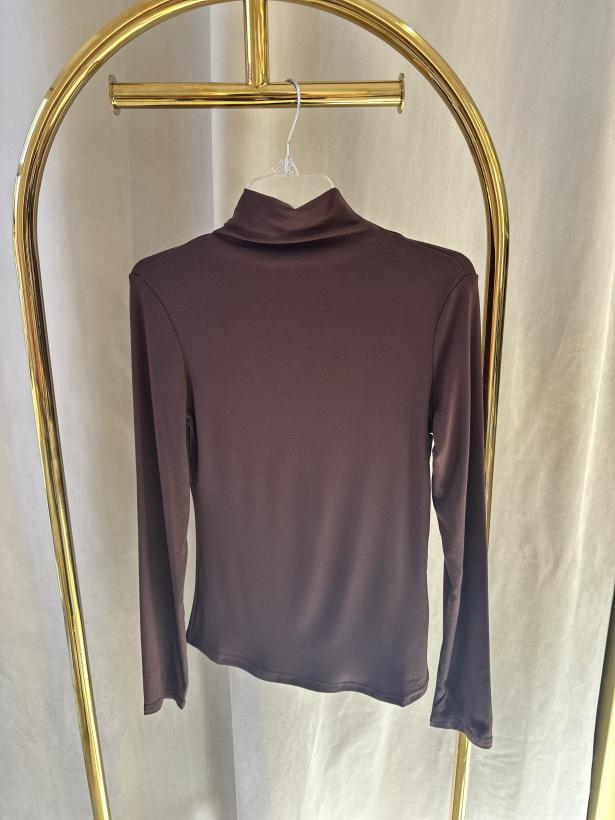 BY SWAN BASIC GOLFIK DŁUGI RĘKAW CZEKOLADA