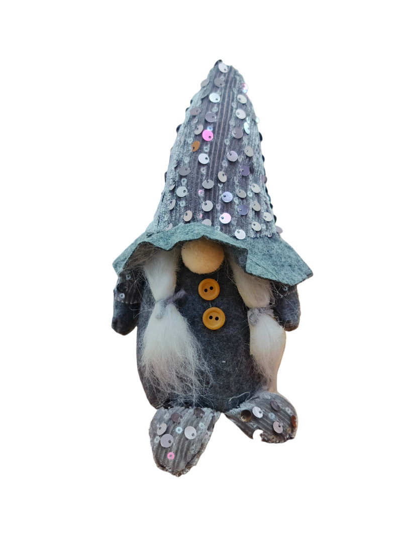 Skrzat dekoracyjny Kornelia cekiny 20cm