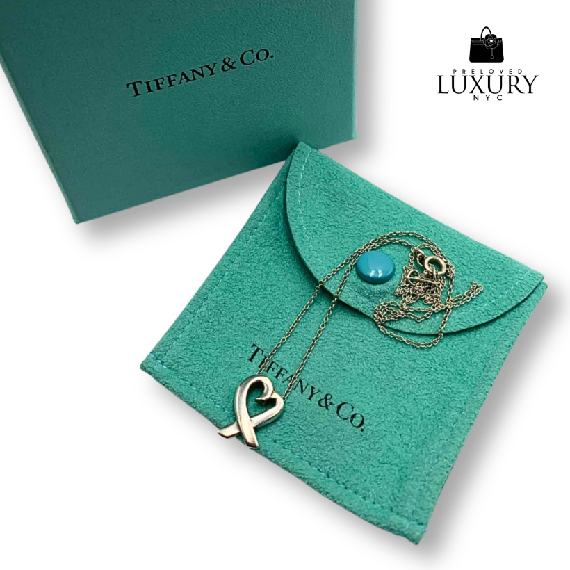 TIFFANY Loving Heart Necklace Pendant