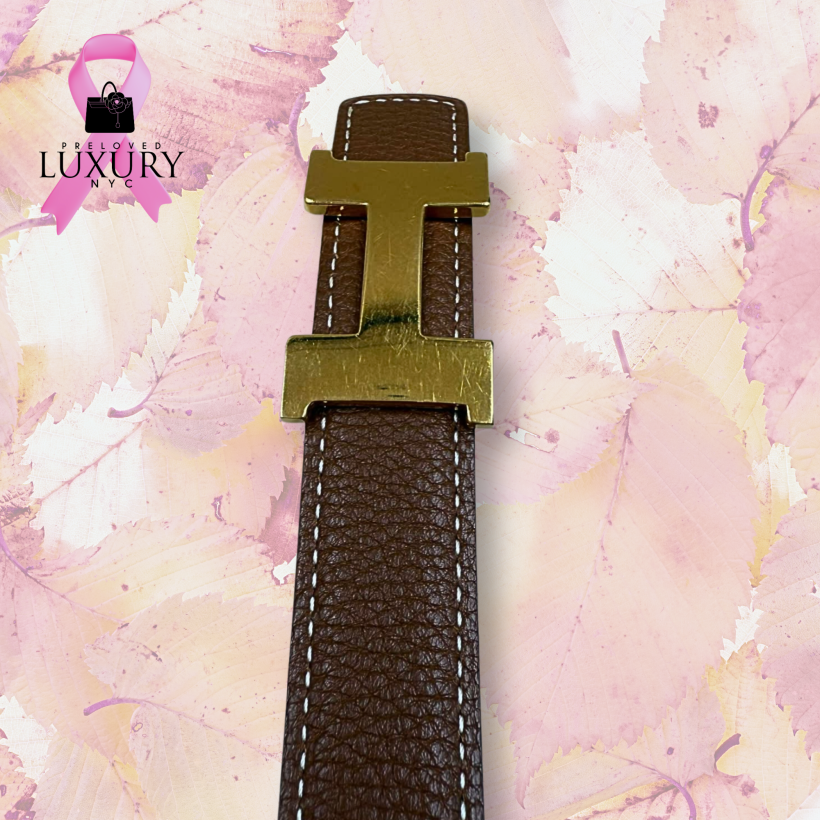 HERMES H belt size 75 cm