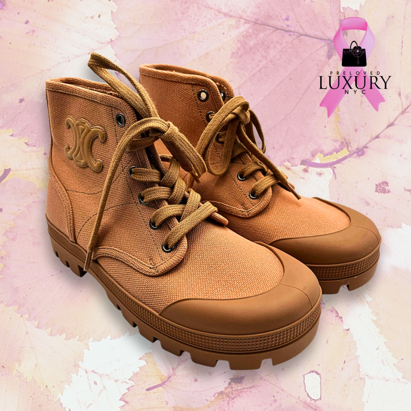 CELINE Triomphe Boots Size 37